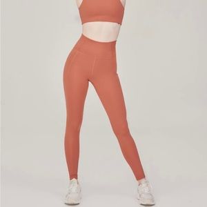 Girlfriend Collective Brick High-Rise Compression Legging. Size Small